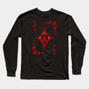 G.O.N. CARD DECK (ACE O' DIAMONDS) Long Sleeve T-Shirt